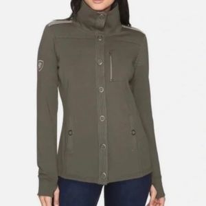 Kuhl Green Military Style Jacket